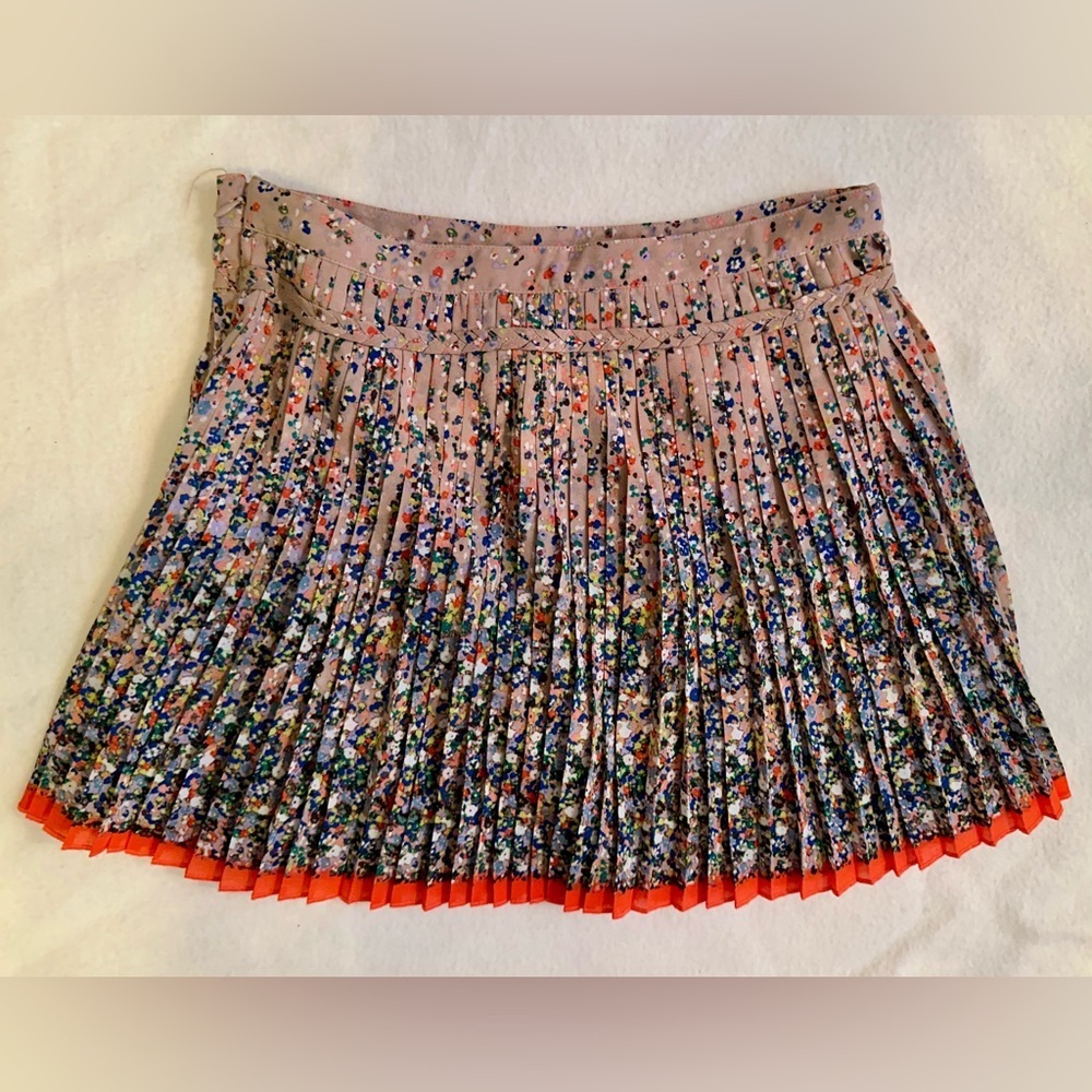 American Eagle Outfitters Floral Skater Mini Skirt Size 0 - Picture 4 of 4